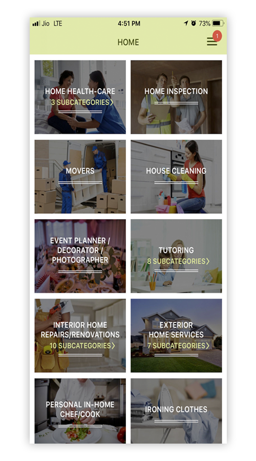 Kneebu - On Demand Service App (User) screenshot 7